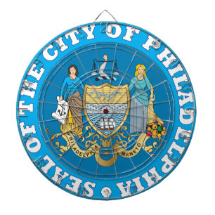 Jeu De Fléchettes Sceau de la ville de Philadelphie