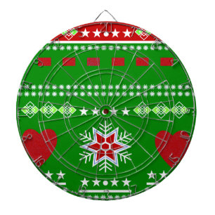 Jeu De Fléchettes Scène d'hiver scandinave