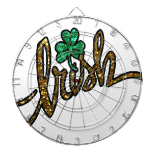 Jeu De Fléchettes shamrock irlandais
