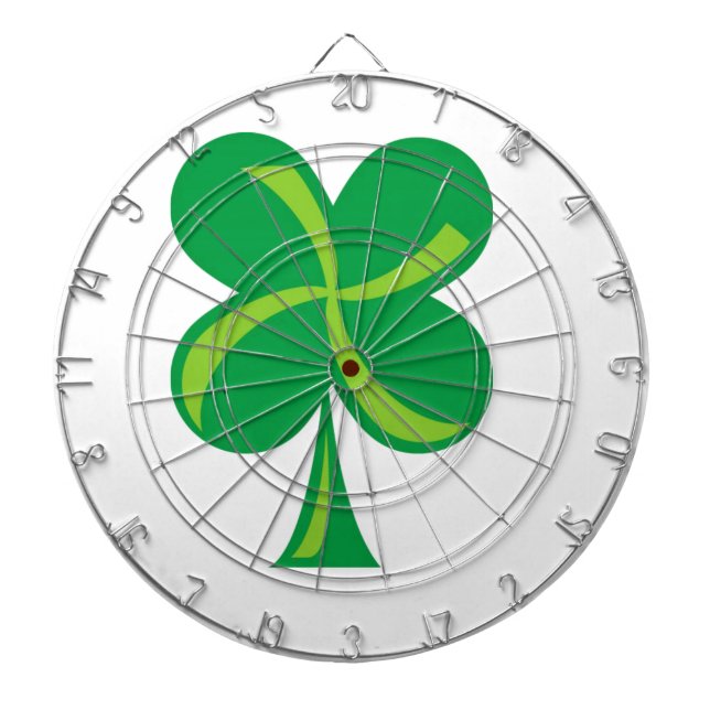 Jeu De Fléchettes Shamrock vert (Devant)