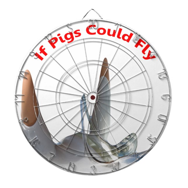 Jeu De Fléchettes Si les porcs pouvaient voler (Devant)