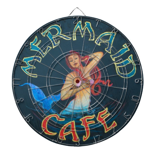Jeu De Fléchettes Signe de café de sirène (Devant)