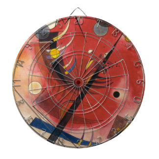 Jeu De Fléchettes Simulation interne peinture Abstraite