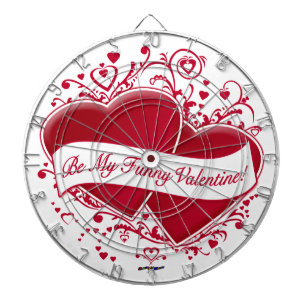 Jeu De Fléchettes Sois Ma Drôle Saint-Valentin ! Cœurs rouges