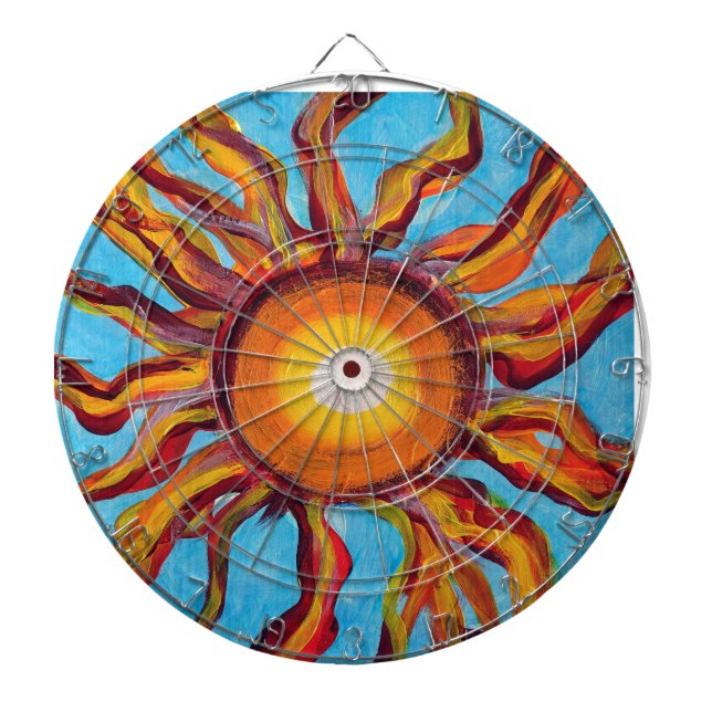 Jeu De Fléchettes Soleil sauvage (Devant)