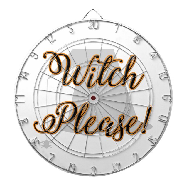 Jeu De Fléchettes sorcière s'il vous plaît drôle halloween avec casq (Devant)