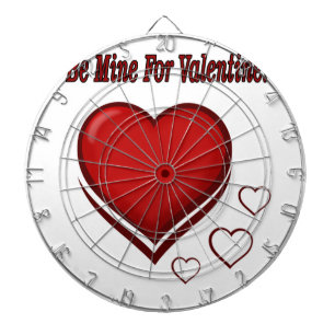 Jeu De Fléchettes Soyez mien pour Valentine