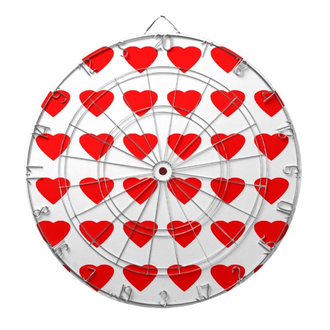 Jeu De Fléchettes Soyez mon jGibney des coeurs 36Red Transp de (Devant)