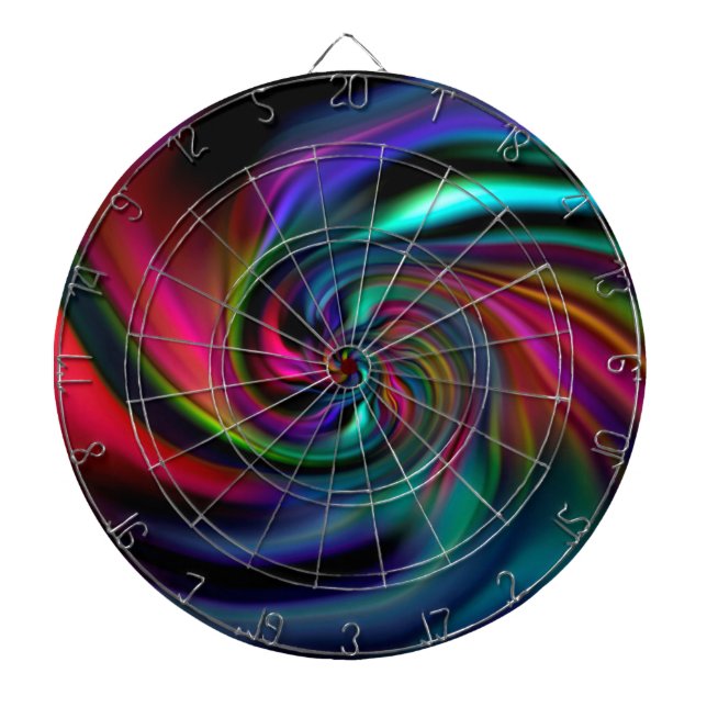 Jeu De Fléchettes Spirales Arrière - plans Abstraites douces I (Devant)