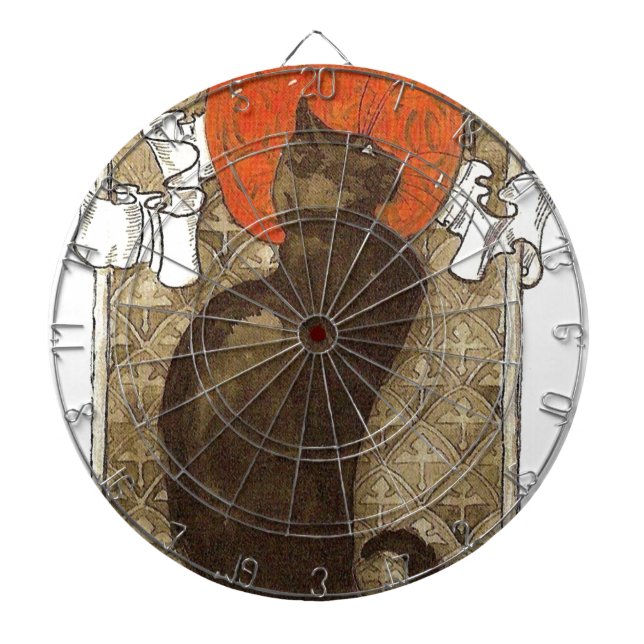 Jeu De Fléchettes Steinlein's Cat - Art Nouveau (Devant)