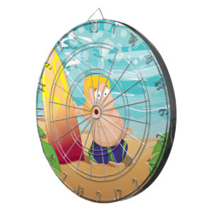 Jeu De Fléchettes Surfeur