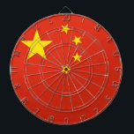 Jeu De Fléchettes Tableau de bord avec drapeau de la Chine<br><div class="desc">Transformez votre salle de jeux en une célébration du patrimoine chinois grâce à notre tableau de bord arborant le drapeau de la Chine ! Conçu avec une attention minutieuse aux détails, ce tableau de bord affiche fièrement le champ rouge emblématique avec cinq étoiles jaunes du drapeau chinois, symbolisant l'unité de...</div>