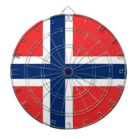 Tableau de bord avec Drapeau de Norvège