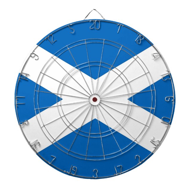 Jeu De Fléchettes Tableau de bord avec Drapeau d'Ecosse (Devant)
