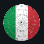 Jeu De Fléchettes Tableau de bord avec Drapeau d'Italie<br><div class="desc">Améliorez votre salle de jeux avec notre dartboard élégant avec le drapeau de l'Italie! Conçu avec une attention minutieuse aux détails, ce tableau de bord célèbre le riche patrimoine culturel de l'Italie. Le design présente fièrement les tricolores emblématiques du vert, du blanc et du rouge, symbolisant l'unité, l'espoir et l'amour...</div>