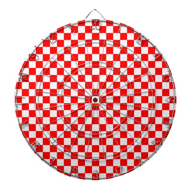 Jeu De Fléchettes Tableau de bord classique rouge et blanc par STayl (Devant)