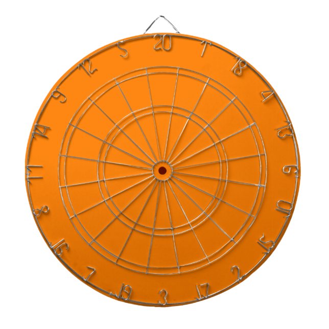 Jeu De Fléchettes Tableau de bord orange avec fléchettes (Devant)
