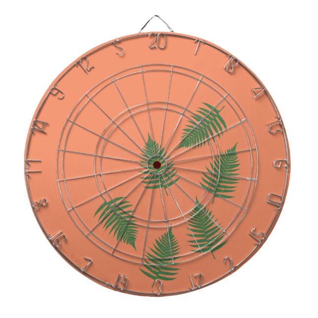 Jeu De Fléchettes Tableau de fléchettes Lucky Funky Green Fern (Devant)