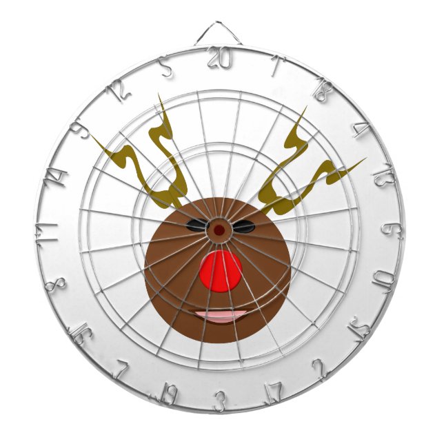 Jeu De Fléchettes Tableau noir Cyber Christmas Reindeer (Devant)