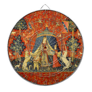 Jeu De Fléchettes Tapisserie Médiévale de la Dame et la Licorne : Ar