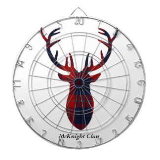 Jeu De Fléchettes Tartan "andouillers " de clan de McKnight