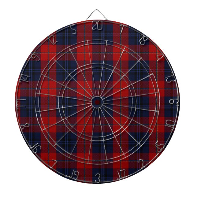 Jeu De Fléchettes Tartan de clan de McKnight (Devant)