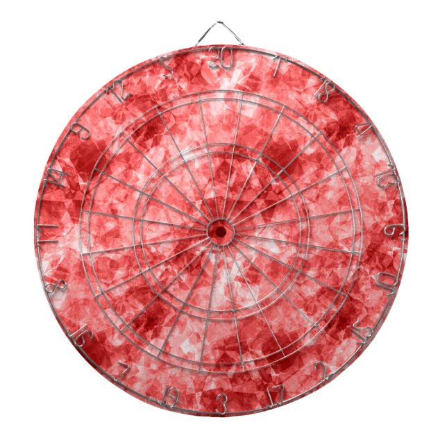 Jeu De Fléchettes Texture rouge dégraissée (Devant)