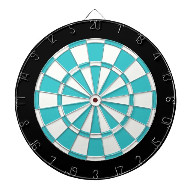 Jeu De Fléchettes Topaz Bleu Noir Et Blanc (Devant)