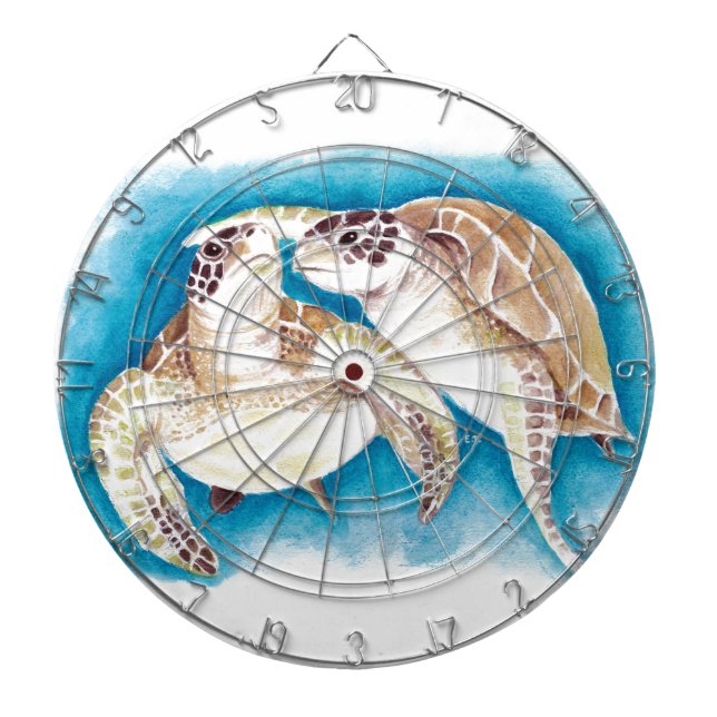 Jeu De Fléchettes Tortues de mer (Devant)