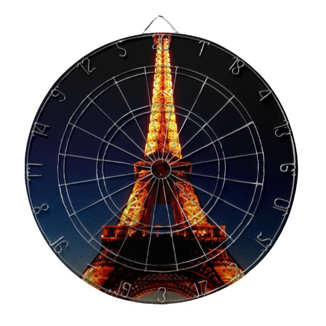 Jeu De Fléchettes Tour Eiffel à Paris (Devant)