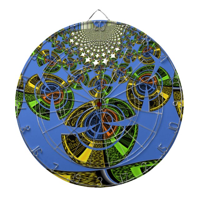 Jeu De Fléchettes Tradition bleue (Devant)