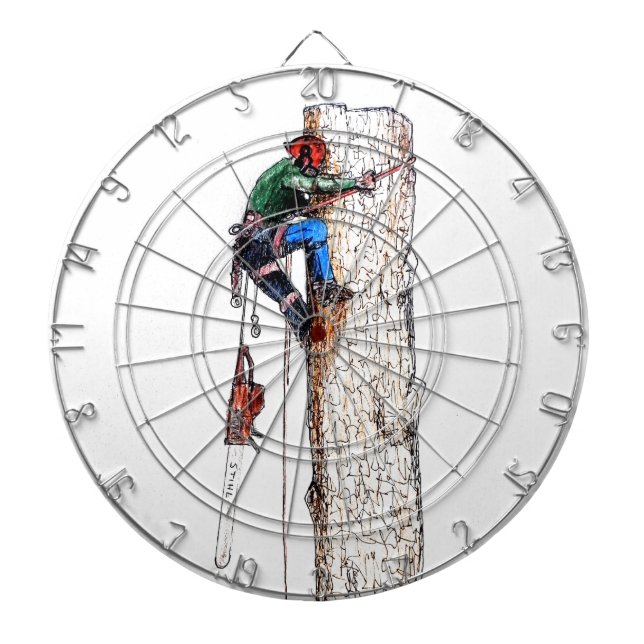 Jeu De Fléchettes Tree Surgeon Arborist (Devant)