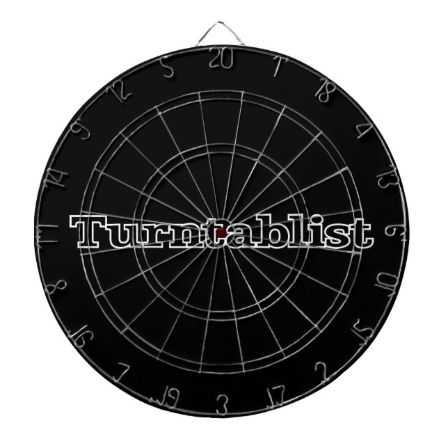 Jeu De Fléchettes Turntablist (Devant)