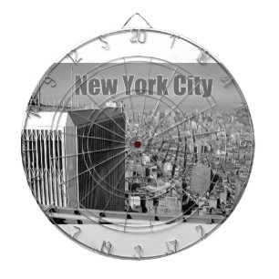 Jeu De Fléchettes Twin tours World Trade Center NYC