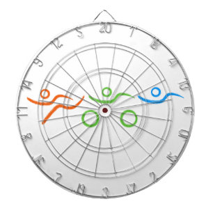 Jeu De Fléchettes Un grand cadeau de Triathlon pour votre ami ou fam