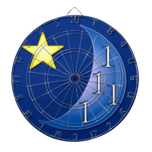 Jeu De Fléchettes Une fois dans une lune bleue