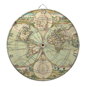 Jeu De Fléchettes Une nouvelle carte du monde - Atlas