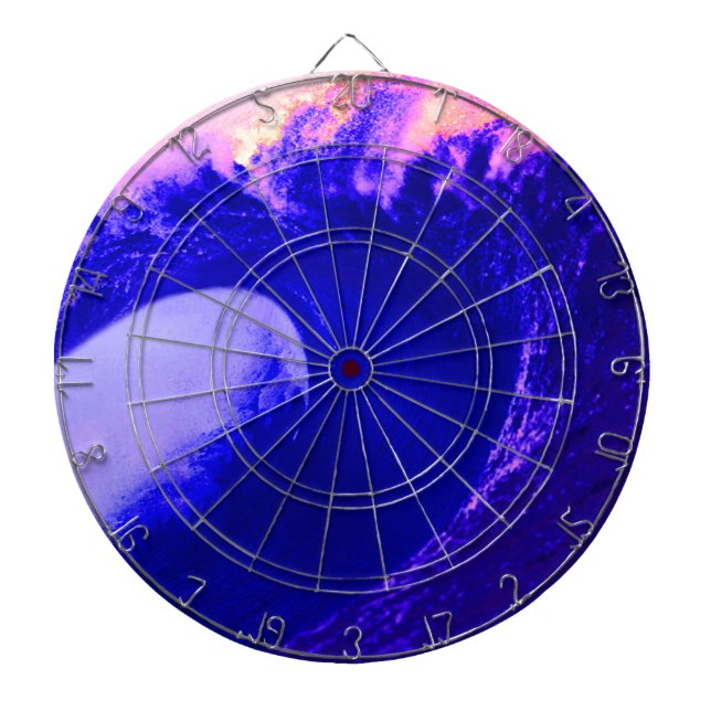 Jeu De Fléchettes Vague Abstraite (Devant)