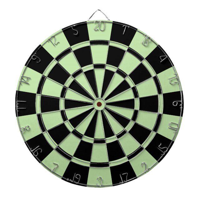 Jeu De Fléchettes Vert clair et noir (Devant)