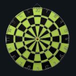 Jeu De Fléchettes Vert et noir de chaux<br><div class="desc">Cible de flechettes de vert et de noir de chaux</div>