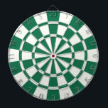Jeu De Fléchettes Vert Foncé Et Blanc<br><div class="desc">Cible de flechettes Vert Foncé Et Blanche</div>