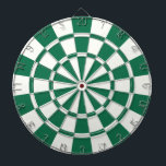 Jeu De Fléchettes Vert Foncé Et Blanc<br><div class="desc">Cible de flechettes Vert Foncé Et Blanche</div>