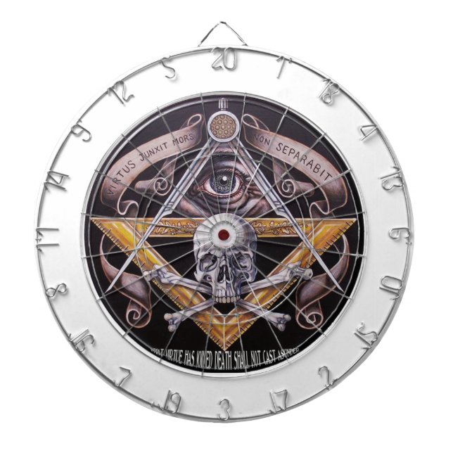 Jeu De Fléchettes Vertu maçonnique (Devant)