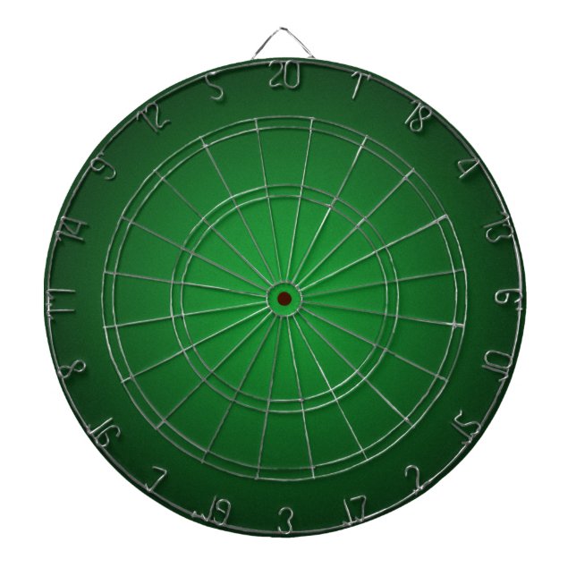 Jeu De Fléchettes Vignette Vert-Noir Grainy (Devant)