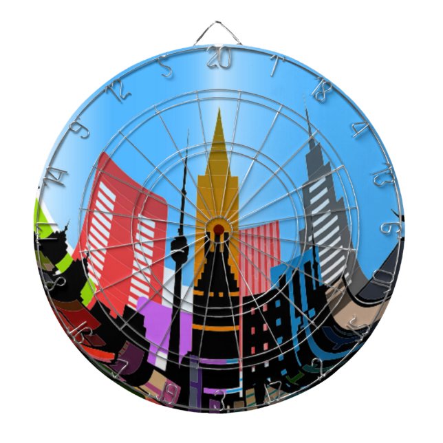 JEU DE FLÉCHETTES VILLE (Devant)