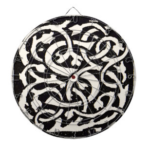 Jeu De Fléchettes Vintage Monogram S Art Nouveau Letter