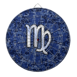 Jeu De Fléchettes Virgo Zodiac Connexion Camouflage numérique bleu
