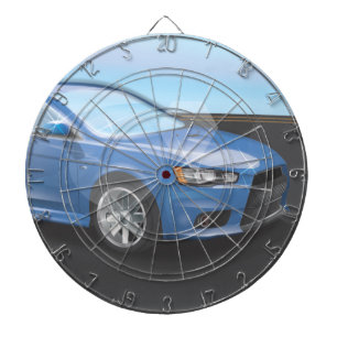 Jeu De Fléchettes Voiture de sport