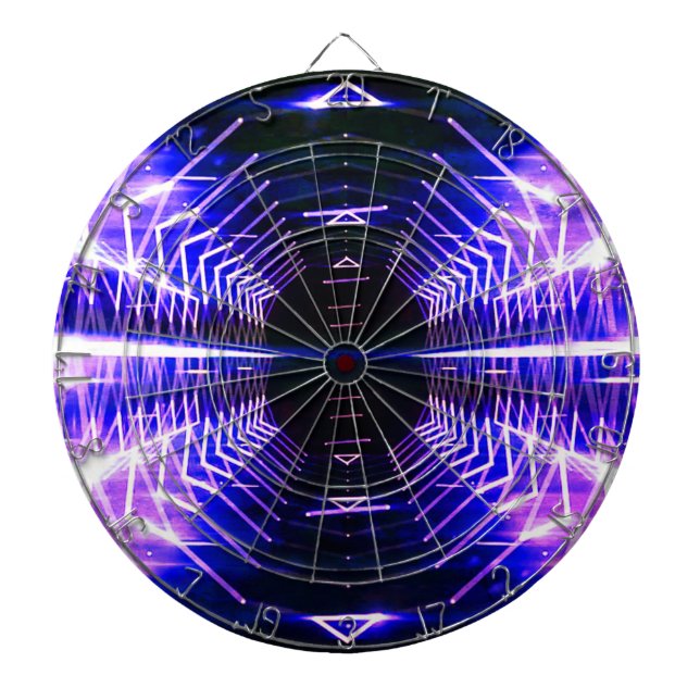 Jeu De Fléchettes Vortex Cool graphique moderne, Ultra Violet (Devant)