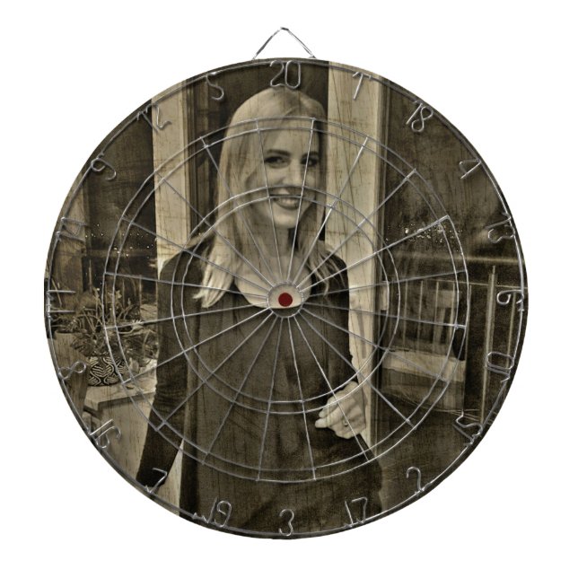 Jeu De Fléchettes Votre photo faite sur commande (Devant)